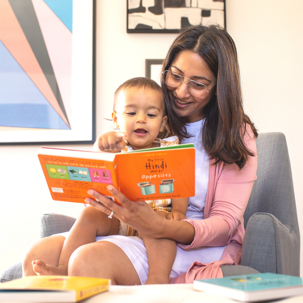 My First Hindi Words! - Opposites Board Book